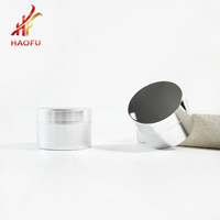 Best-seller : Pot de colle à ongles opaque électroplaqué de 15 g avec capuchon rotatif, récipient de sous-emballage crème opaque pour extension d'ongles