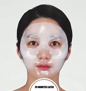 Private label Custom skin care collagen Anti Aging Whitening Organic hydro gel collagen mask face collagen