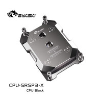 Bykski CPU-SRSP3-X pour bloc d'eau CPU TR4 pour processeur de serveur et refroidissement liquide pour l'informatique cloud et l'IA