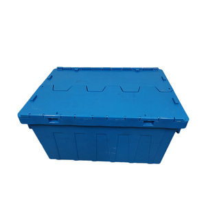 27 gallon tote bin heavy duty plastic commercial food grade plastic food storage tote 600*400 plastic tote box attached lid