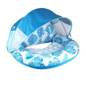 Flotador Inflable de PVC Personalizado para Adultos con Plataforma Acuática y Anillo de Natación - Product Image 4