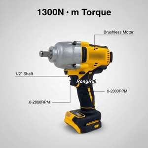 Obeng Impack Elektrik Profesional 20V Torsi Tinggi 1300N.<span class=keywords><strong>M</strong></span> Genggam untuk Perbaikan Otomotif Obeng Impack Industri Tanpa Sikat - Product Image 3