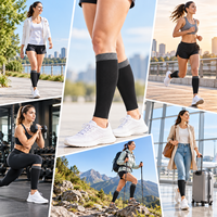 Manchon de compression pour mollet, support élastique pour mollet, protection pour marathon, entraînement en salle de sport, cyclisme, course à pied, protection des muscles du mollet