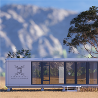 Chine pas cher 20 40 pieds luxe écologique préfabriqué expédition minuscules maisons modulaires maison en conteneur extensible 3 Br 2 Bath 2 histoire 5