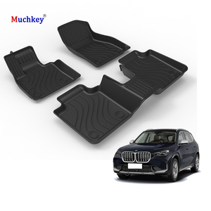 Muchkey TPE <span class=keywords><strong>tappetini</strong></span> per 2016 2017 2018 2019 2020 <span class=keywords><strong>BMW</strong></span> <span class=keywords><strong>X1</strong></span> accessori auto impermeabili per tutte le stagioni <span class=keywords><strong>tappetini</strong></span> speciali per auto - Product Image 1