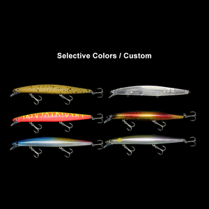 Leurre artificiel dur Howell OEM non peint <span class=keywords><strong>Jerkbait</strong></span> Minnow Kanata <span class=keywords><strong>120</strong></span> mm et 160 mm en ABS pour la pêche en rivière, en lac et en ruisseau - Product Image 6