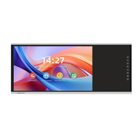 Pantalla Interactiva Todo en Uno de 94 Pulgadas, Pizarra Inteligente 4K LED para Reuniones y Conferencias, Capacitiva, Inalámbrica, para Colaboración