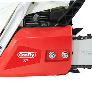 Canfly מותג סין המנסרים 24 אינץ שרשרת מסור שרשרת עץ לחתוך 60CC motosierra gasolina בנזין הטוב ביותר המנסרים
