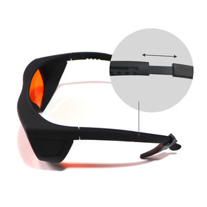 OD4 + 調整可能安全ゴーグル安全ガラスレーザー溶接洗浄機レーザー保護190-550nm 750-860 800-1100 - Product Image 5