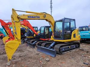 Excavadora de orugas diésel Komatsu PC70 usada de alta calidad, excelentes condiciones de trabajo, el mejor precio de venta, incluido el motor PLC - Product Image 2