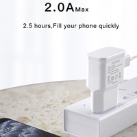 Cargador USB Universal Shenzhen Lvxiangyuan 5V 2A, Adaptador para Reloj Inteligente, Enchufe Coreano, Aprobado por KC KCC, Batería para Teléfono Móvil