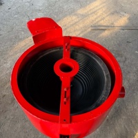 Centrifugeuse à or compacte à faible coût avec pompe, moteur et roulement, concentrateur d'or portable à bol rouge pour l'extraction de l'or fin 1t/h