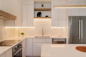 Moderno Modulador <span class=keywords><strong>Cocina</strong></span> Diseños Alto Brillo Blanco Lacado Gabinete <span class=keywords><strong>de</strong></span> <span class=keywords><strong>Cocina</strong></span> <span class=keywords><strong>PARA</strong></span> EL Hogar Isla <span class=keywords><strong>Muebles</strong></span> - Product Image 4