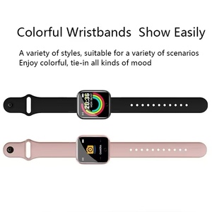 Bracelet intelligent carré transfrontalier <span class=keywords><strong>le</strong></span> plus vendu avec suivi de <span class=keywords><strong>la</strong></span> fréquence cardiaque, écran TFT <span class=keywords><strong>et</strong></span> synchronisation météo. - Product Image 5