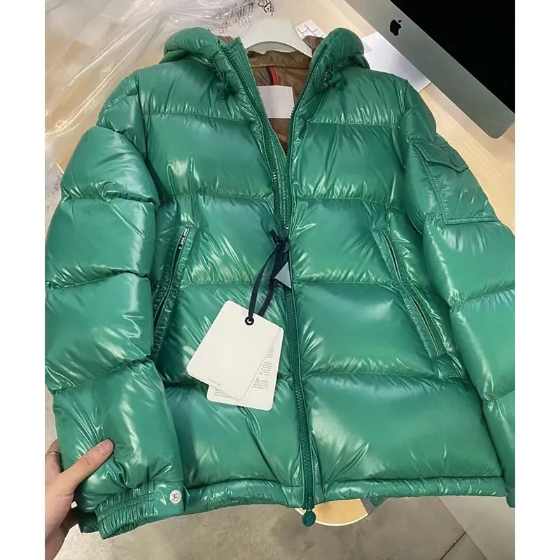 Brand Imitation Luxury Manufacturer Brand Replica Wholesale 1-To-1 Replication Green Men Women Puffer Bubble Coat Down Jacket