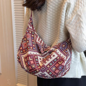 2025 New Versatile Large capacity Ethnic Style <b>Crossbody</b> Single shoulder <b>Bag</b> for Women Popular - Product Image 3