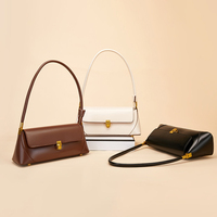 Sac à main de luxe en cuir véritable de vachette à deux niveaux pour femme, imperméable, vintage, avec fermeture éclair unique, tendance