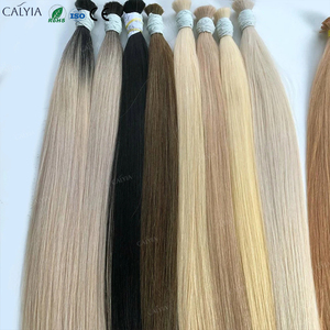 Venta al por mayor de cabello humano trenzado a granel sin trama cutícula alineada a granel, cabello humano para trenzar, extensiones de cabello humano trenzado bohemio - Product Image 3