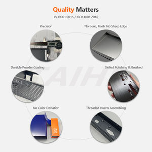 Özel sac işleme alüminyum kabuk kapak şasi kasa kutusu muhafaza elektronik için elektrik alüminyum konut - Product Image 6