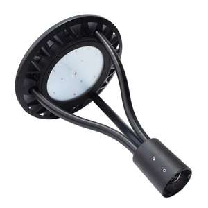 Lampe de rue LED extérieure étanche IP65 en aluminium moulé sous pression, alimentée par courant alternatif, 100W 150W, avec capteur de lumière du jour, pour jardin et cour arrière TY - Product Image 1