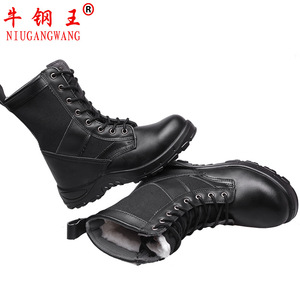 Botas de Trabajo con Punta de Acero, Anti-aplastamiento, Anti-pinchazos, Botas de Seguridad para la Construcción, Forradas con Forro Polar Cálido para Hombre - Product Image 4