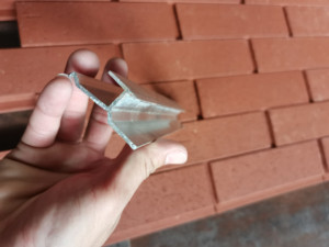 Nhà Máy Giá Rắn Firebricks Đất Sét Chia Bên Ngoài Tường Gạch Nhanh Chóng Gắn Khô Treo - Product Image 2