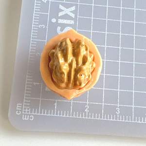 Fruits et noix en résine 3D, pince à cheveux, coque de téléphone, bracelets, breloques, cabochons, décorations de ferme, noix, cacahuètes, présentoir alimentaire - Product Image 5