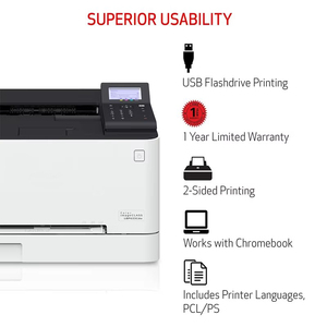 Pour <span class=keywords><strong>imprimante</strong></span> <span class=keywords><strong>laser</strong></span> sans fil Canon Color ImageCLASS LBP633Cdw |   22 ppm |   PCL |   PS |   Impression <span class=keywords><strong>couleur</strong></span> de haute qualité - Product Image 5