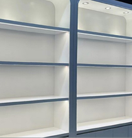 Meilleures ventes : Vitrines d'exposition LED étanches à finition peinte pour cosmétiques et stands d'exposition de bureau