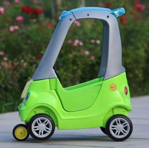 Nouvelle voiture à pédales pour enfants à quatre roues de style européen, jouet de terrain de jeu pour la maternelle, petite caravane pour enfants de 2 à 5 ans - Product Image 4
