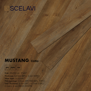 แผ่นพื้นพลาสติกพีวีซีไวนิลมีกาวในตัวสำหรับใช้ในสำนักงานหรือที่บ้านสำหรับใช้ในโรงยิม - Product Image 3