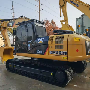 Grande condition de travail 20 tonnes Cat 320dl Excavator utilisé Caterpillar Cat 320D2 320D2L 320D 320CL Excavator en stock - Product Image 4