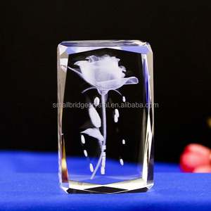 Honor of Crystal Clear <b>Glass</b> Blank <b>Cube</b> Feng Shui Souvenir Crafts Engrave 3d Laser Engraved Laser Engraved 3d <b>Photo</b> - Product Image 6