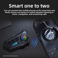 Casque de moto style sport le plus vendu avec casque audio intégré, basses profondes, musique stéréo, appels mains libres et confort durable
