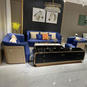 आधुनिक प्राचीन इतालवी लक्जरी सोफे ने उच्च गुणवत्ता वाले कपड़े असलस्टर्ड बटन टफ्टिंग कारखाने आधुनिक इतालवी लक्जरी सोफे की पेशकश की है। - Product Image 6