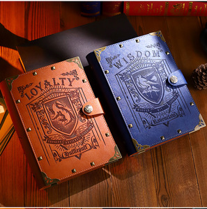 하이 퀄리티 새로운 릴리스 가죽 A5 노트북 잠금 걸쇠 연구 및 저널링 유럽 쓰기 선물 - Product Image 3