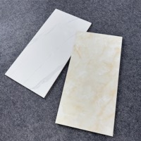 Carreaux muraux en marbre à motif brillant 300X600mm, modernes et simples, pour salles de bain, douches, cuisines, carreaux muraux brillants