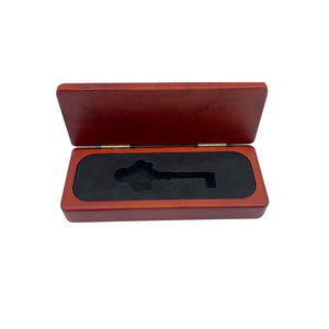 Custom Made Wooden Key Storage <b>Box</b> Rectangle 165x65x30mm For <b>Mail</b> And Key Wall Organizers - Product Image 3