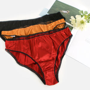 Offerta speciale da donna mutandine in seta di gelso ricamato a <span class=keywords><strong>farfalla</strong></span> mutandine <span class=keywords><strong>Shorts</strong></span> batteriostatiche e traspiranti - Product Image 2