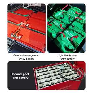 4x4 elektrikli forklift <span class=keywords><strong>1ton</strong></span> forklift kamyon monte forklift elektrikli forklift aküsü 48 v küçük elektrikli forklift - Product Image 5
