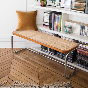 Dreamhouse – banc en <span class=keywords><strong>bois</strong></span> pour salon, chambre <span class=keywords><strong>à</strong></span> coucher, banc en bout de lit, tabouret <span class=keywords><strong>à</strong></span> <span class=keywords><strong>langer</strong></span> décoratif en métal, banc de salle <span class=keywords><strong>à</strong></span> manger - Product Image 1