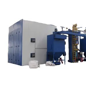 Shot Blasting Manual Sand Blasting Room/ Dustles Blasting Machine