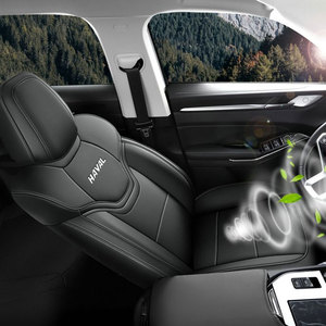 Funda Protectora para Asientos de Coche, Mejora para Haval Jolion <span class=keywords><strong>2021</strong></span> 2022 2023 2024 2025 2026, de Cuero, 5 Plazas, Cojín, Modificación Automotriz - Product Image 2