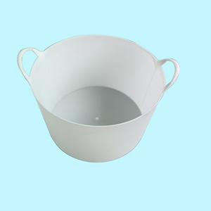 Cubo de plástico LDPE, barril de jardín de plástico blando, contenedor flexible ligero, bañera, cesta de almacenamiento de PE, lavabo de mezcla de construcción - Product Image 1