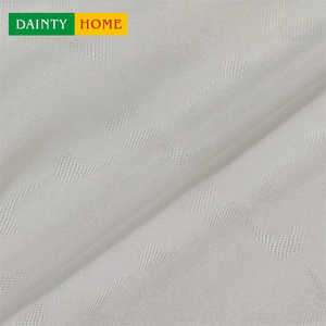 Tela de Velo Transparente 100% Poliéster, Lisa, para Decoración de Interiores de Hoteles, Cortina Ignífuga Tejida y Teñida para Ventanas de Hoteles - Product Image 3