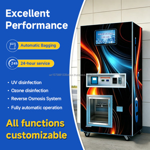 Proveedor de máquinas expendedoras WORK, máquina expendedora con pantalla para la producción óptima de hielo, máquinas expendedoras tipo ATM - Product Image 4