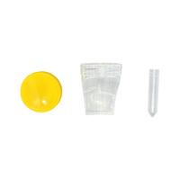 Vaso Recolector de Orina Estéril Mini de 60 ml Sin Aguja con Tubo Desmontable de 8 ml, Contenedor de Muestras para Diagnóstico y Muestreo de Laboratorio