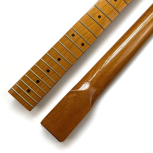 คอกีตาร์เมเปิลอบสี ขนาด 25.5 นิ้ว พร้อมนัทกระดูก สำหรับกีตาร์ TL รุ่นสั่งทำพิเศษ ขายดี - Product Image 4