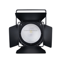 Focos Lineales COB de 200w con Puertas de Luz, RGBWA UV 6en1, Luz Par COB para Escenarios, Fiestas, Conciertos, Iglesias, Bodas, Teatro