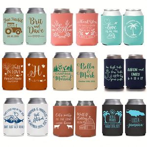 Personalized Napkin Souvenir Cheap Cocktail Coaster Souvenirs Gift <b>Wedding</b> Coozies Promotional Lanyard Wholesale - Product Image 4
